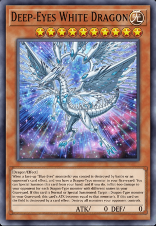 Deep-Eyes White Dragon