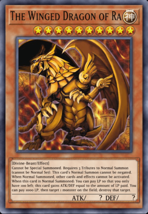 The Winged Dragon of Ra Image