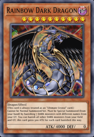 Rainbow Dark Dragon