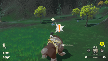 Pokemon Legends Arceus - Old Verse 5 Overworld Location