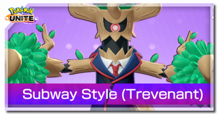 Pokemon UNITE - Holowear Subway Style Trevenant Top Image