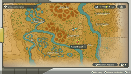 Pokemon Legends Arceus - Old Verse 9 Map Location