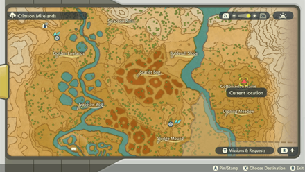 Pokemon Legends Arceus - Old Verse 13 Map Location