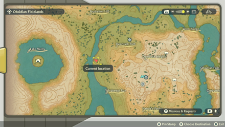 Pokemon Legends Arceus - Old Verse 14 Map Location