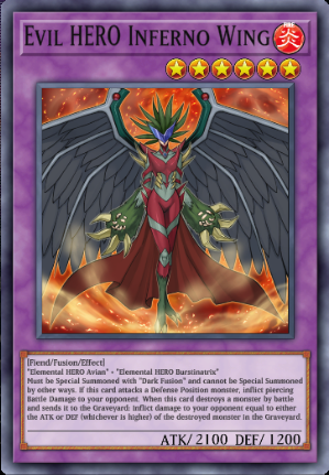 Evil HERO Inferno Wing
