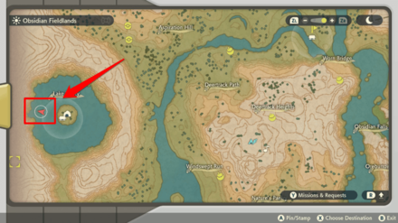 Alpha Gyarados Obsidian Fieldlands Location.png