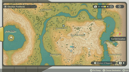 Pokemon Legends Arceus - Old Verse 15 Map Location