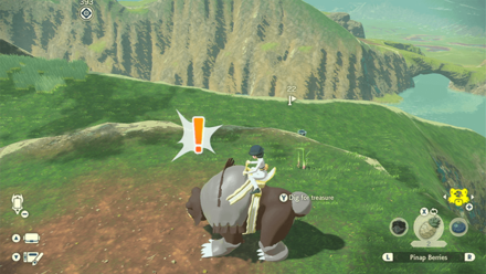 Pokemon Legends Arceus - Old Verse 15 Overworld Location