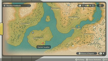 Pokemon Legends Arceus - Old Verse 17 Map Location