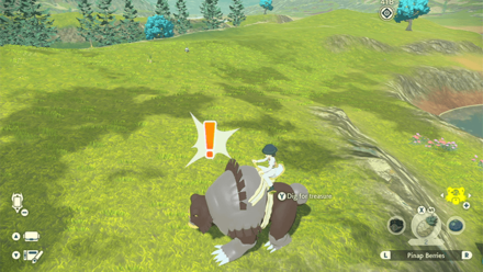 Pokemon Legends Arceus - Old Verse 17 Overworld Location