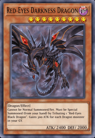 Red-Eyes Darkness Dragon Image