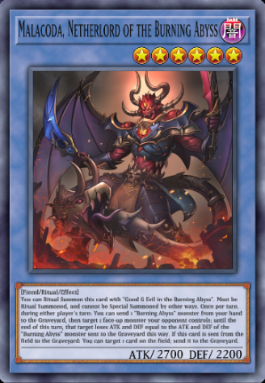 Malacoda, Netherlord of the Burning Abyss