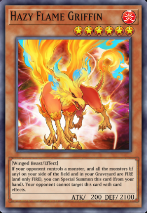 Hazy Flame Griffin
