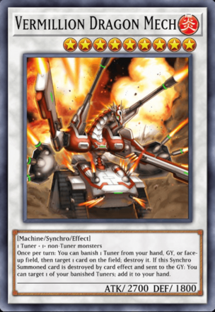 Vermillion Dragon Mech