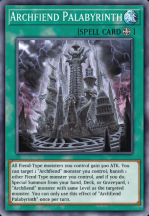 Archfiend Palabyrinth