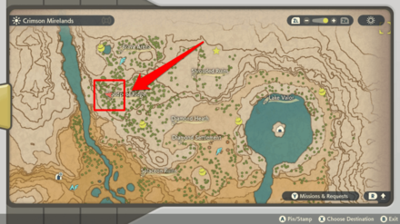 Alpha Roserade Location Map.png