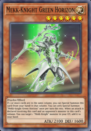 Mekk-Knight Green Horizon