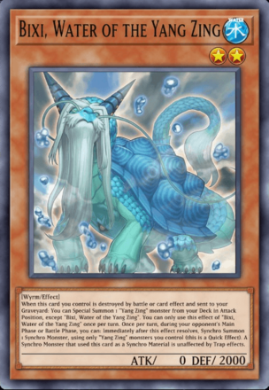 Bixi, Water of the Yang Zing