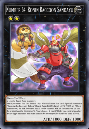 Number 64: Ronin Raccoon Sandayu Image