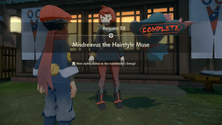 Misdreavus the Hairstyle Muse