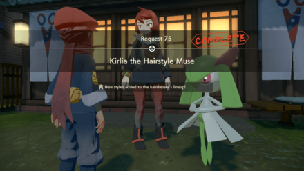 Kirlia the Hairstyle Muse