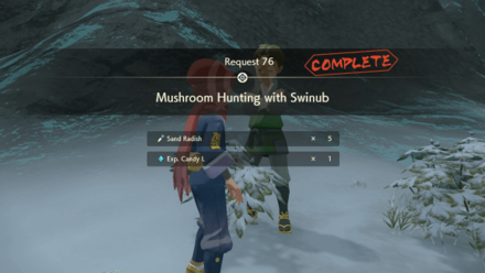 Mushroom Hunting with Swinub