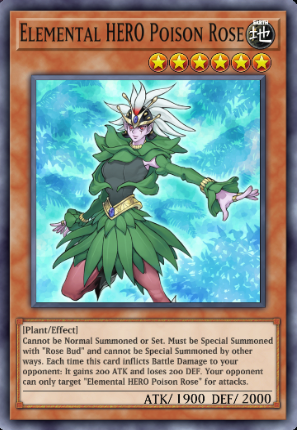 Elemental HERO Poison Rose