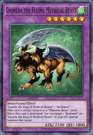 Chimera the Flying Mythical Beast