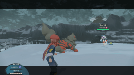 Battle Against Froslass