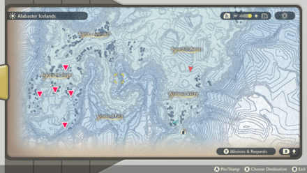 Alolan Vulpix Locations Avanalche Slopes