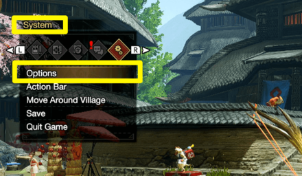 MH Rise - How to Disable Autosave Step 1