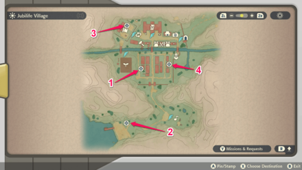 Chimecho Request Locations