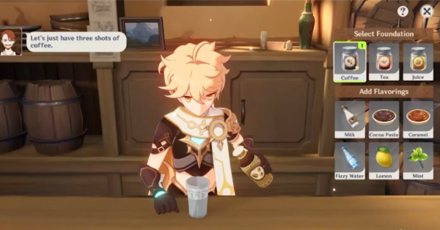 Genshin - Event - Of Drink A-Dreaming