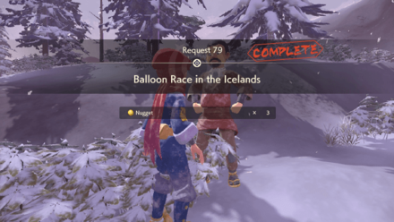 Balloon Race in the Icelands