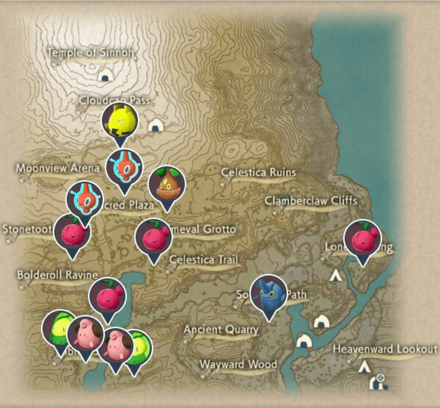 Pokemon Legends Arceus - Coronet Highlands Rare Pokemon Locations