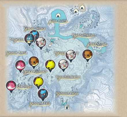 Pokemon Legends Arceus - Alabaster Icelands Rare Pokemon Locations