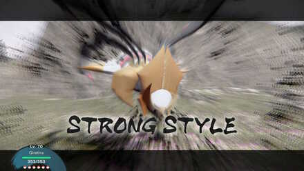 PLA Giratina Strong Style