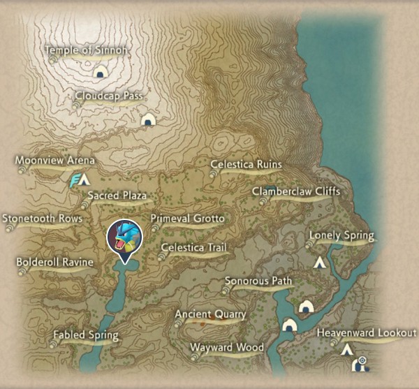 Gyarados Coronet Highlands Map Locations
