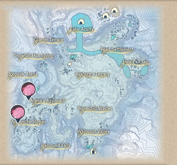 Chansey Alabaster Icelands Map Locations