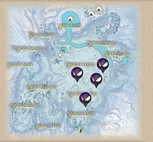 Gastly Alabaster Icelands Map Locations