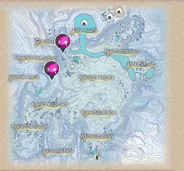 Gligar Alabaster Icelands Map Locations