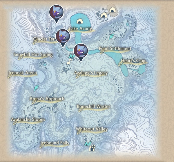 Hisuian Sneasel Alabaster Icelands Map Locations