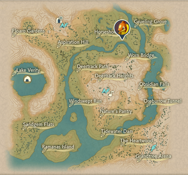 Floatzel Obsidian Fieldlands Map Locations