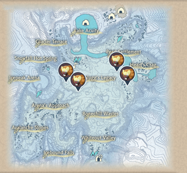 Bibarel Alabaster Icelands Map Locations