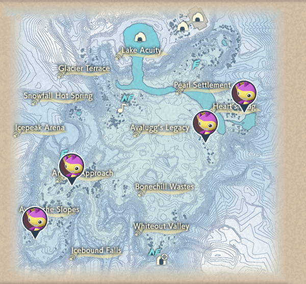 Aipom Alabaster Icelands Map Locations