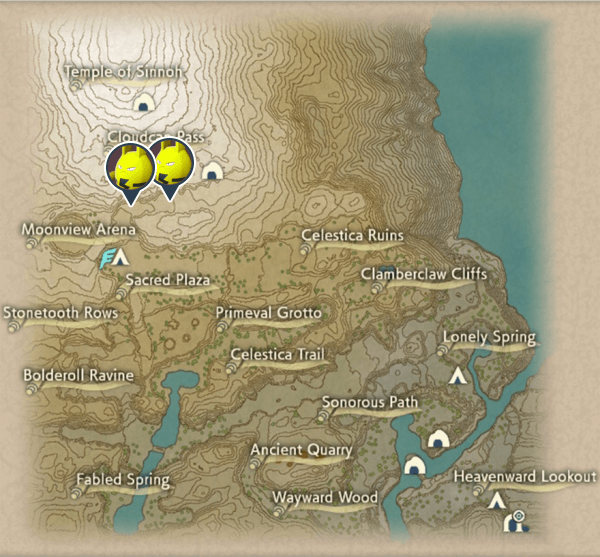 Elekid Coronet Highlands Map Locations