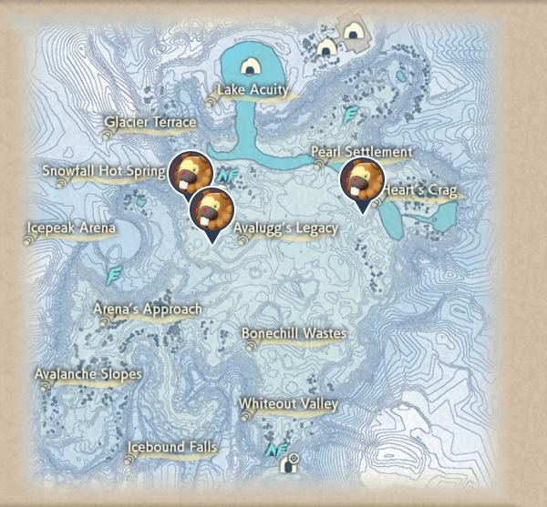 Bidoof Alabaster Icelands Map Locations