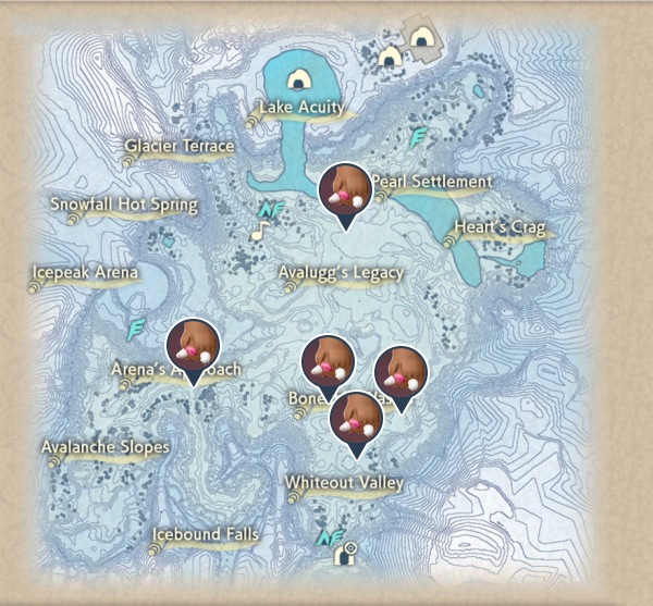 Piloswine Alabaster Icelands Map Locations