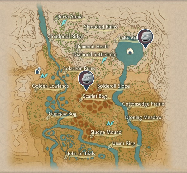 Onix Crimson Mirelands Map Locations