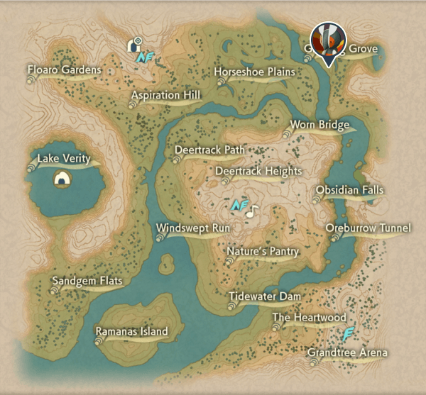 Mothim Obsidian Fieldlands Map Locations